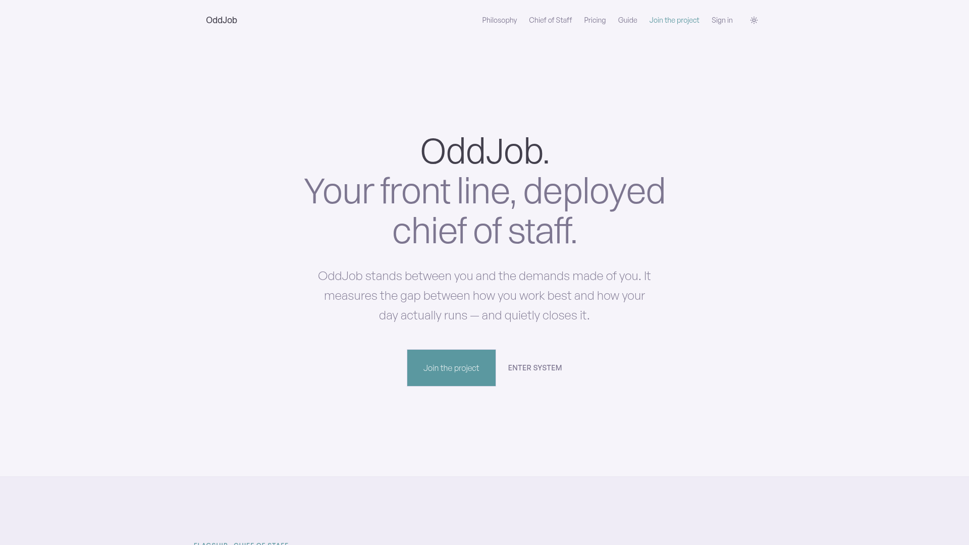 OddJob screenshot